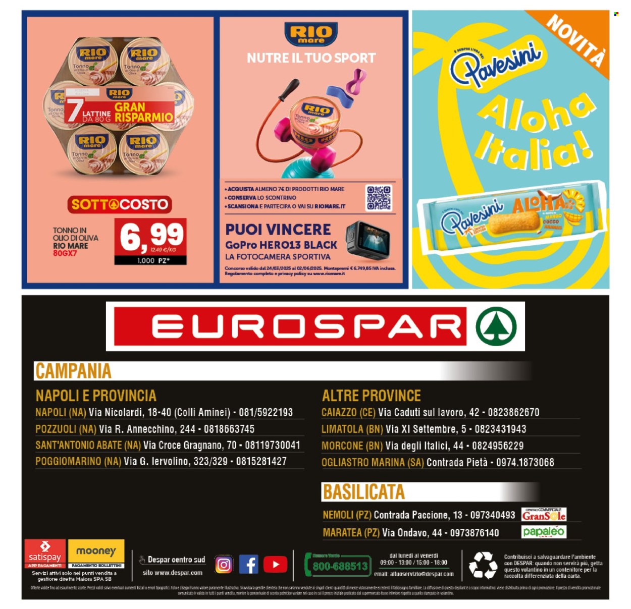 Volantino Eurospar - 19/5/2025 - 24/5/2025. Pagina 1