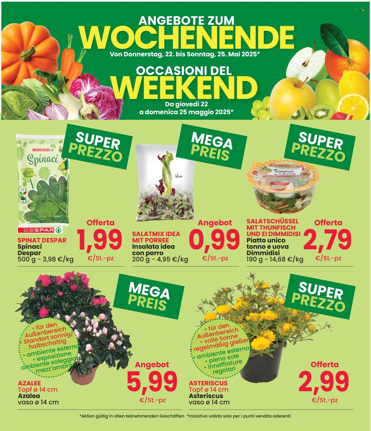 Volantino Interspar - 22/5/2025 - 25/5/2025. Pagina 1