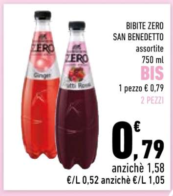 BIBITE ZERO SAN BENEDETTO