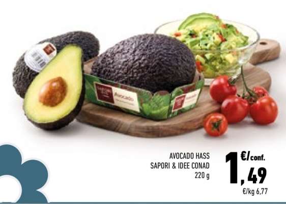 Avocado Hass SAPORI&IDEE CONAD