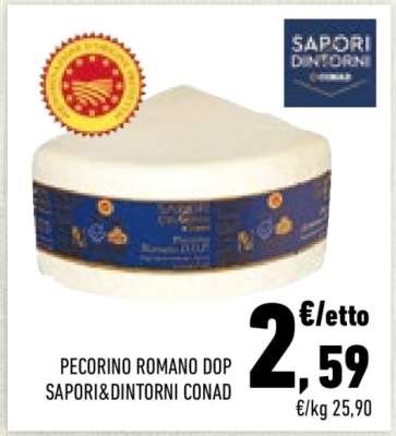 Pecorino Romano DOP Sapori&Dintorni Conad