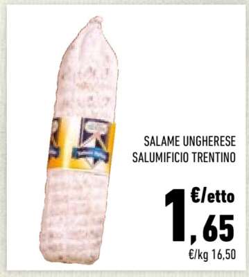 SALAME UNGHERESE SALUMIFICIO TRENTINO
