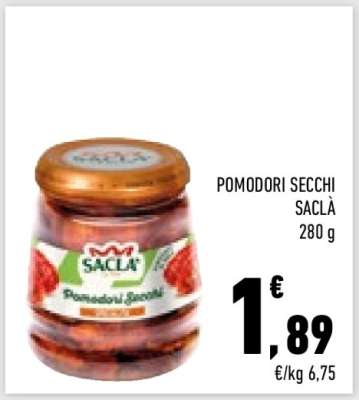 POMODORI SECCHI SACLÀ