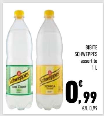 BIBITE SCHWEPPES assortite