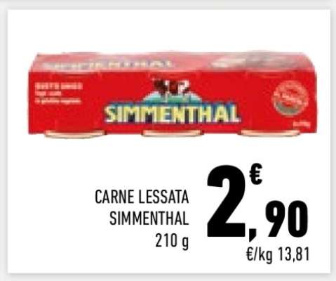 CARNE LESSATA SIMMENTHAL