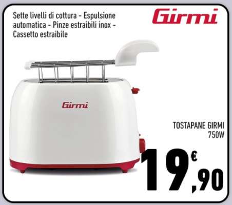 TOSTAPANE GIRMI 750W