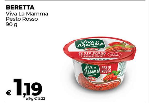 BERETTA Viva La Mamma Pesto Rosso