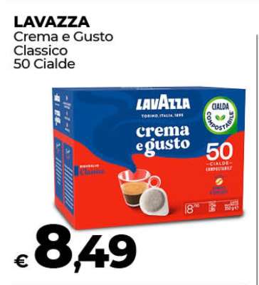 LAVAZZA Crema e Gusto Classico 50 Cialde