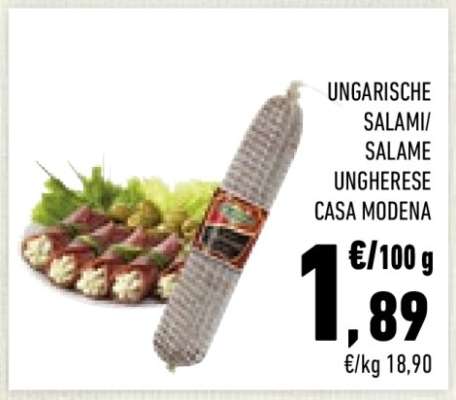 UNGARISCHE SALAMI/ SALAME UNGHERESE CASA MODENA