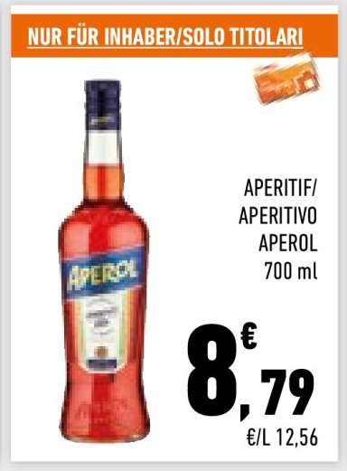 APERITIF/APERITIVO APEROL