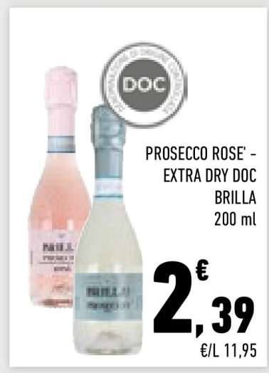 PROSECCO ROSE' - EXTRA DRY DOC BRILLA