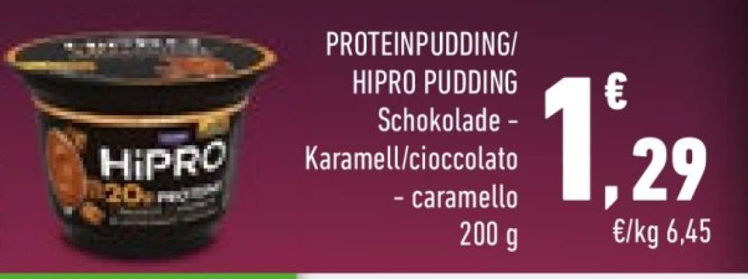 PROTEINPUDDING/ HIPRO PUDDING
