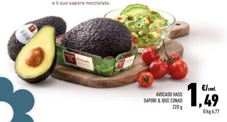 Avocado Hass SAPORI&IDEE CONAD