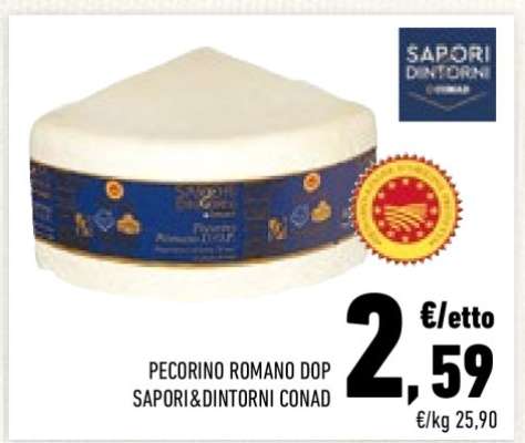 Pecorino Romano DOP Sapori&Dintorni Conad