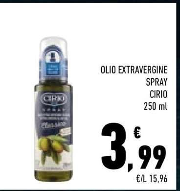 OLIO EXTRAVERGINE SPRAY CIRIO