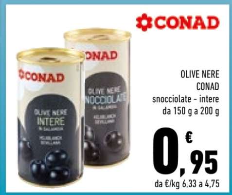 OLIVE NERE CONAD