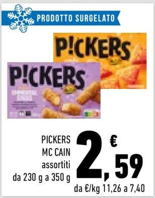 PICKERS MC CAIN assortiti