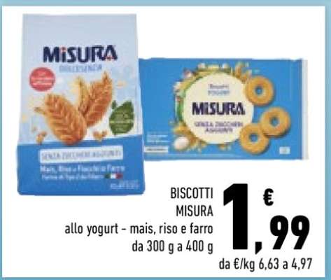 BISCOTTI MISURA