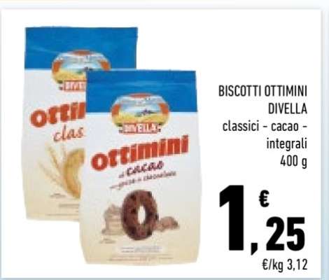 BISCOTTI OTTIMINI DIVELLA
