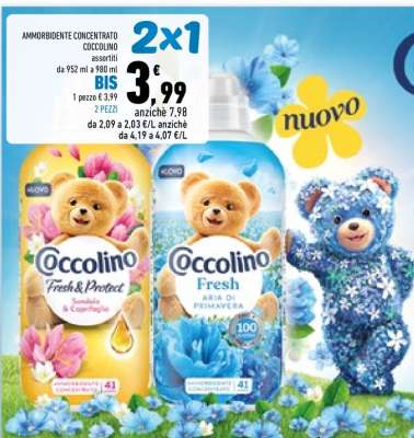 Ammorbidente Concentrato Coccolino assortiti