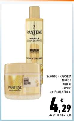 SHAMPOO - MASCHERA MIRACLE PANTENE