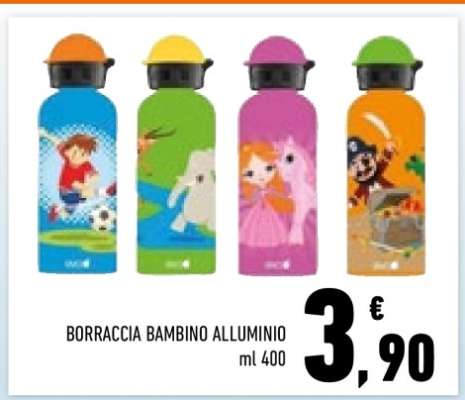 BORRACCIA BAMBINO ALLUMINIO