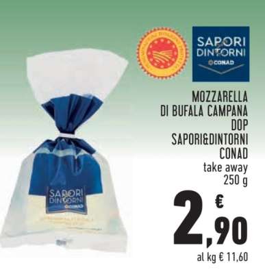 Mozzarella di Bufala Campana DOP Sapori&Dintorni Conad