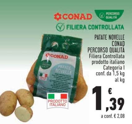 PATATE NOVELLE CONAD