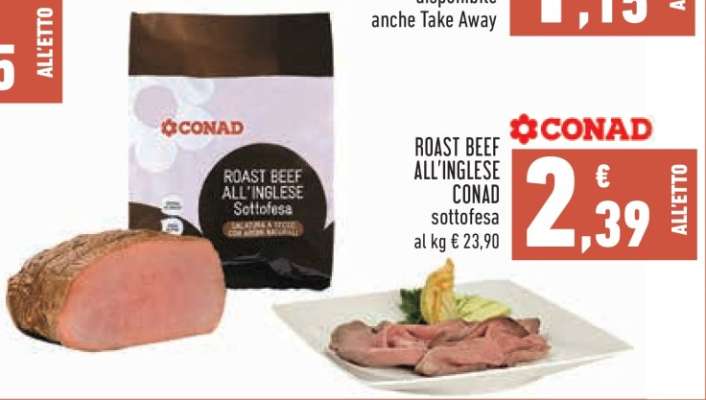 ROAST BEEF ALL'INGLESE CONAD