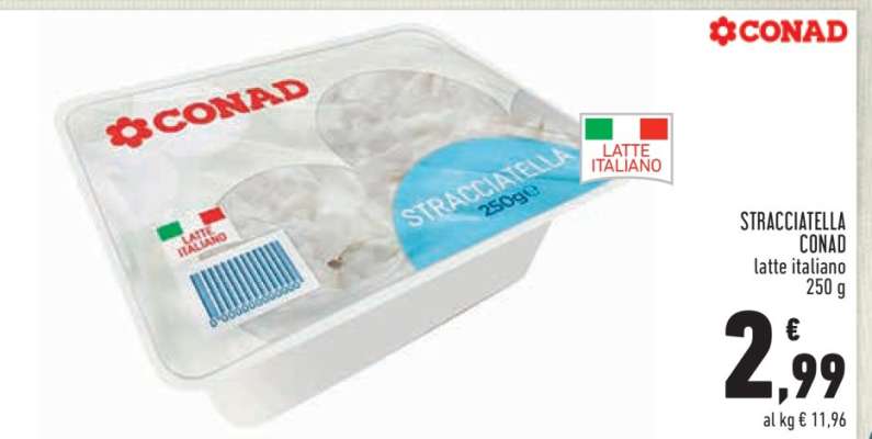 Stracciatella Conad