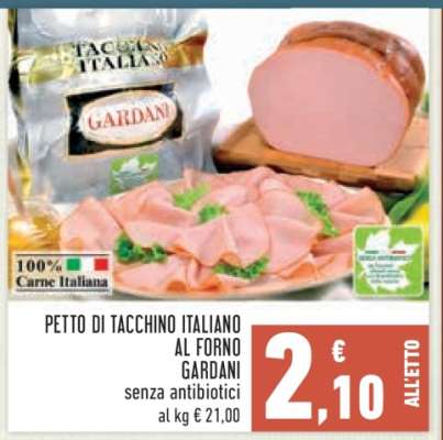 Petto di Tacchino Italiano al Forno Gardani