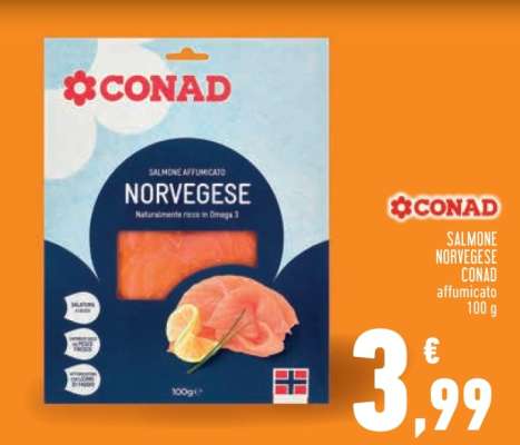 Salmone Norvegese Conad