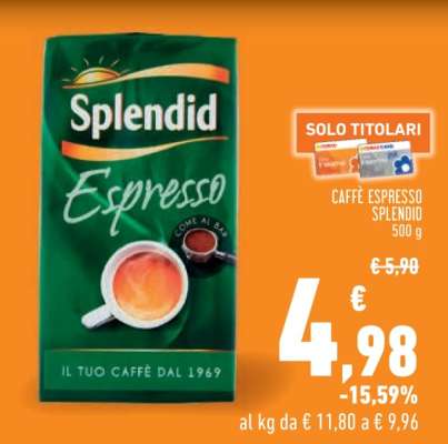 Caffè Espresso Splendid