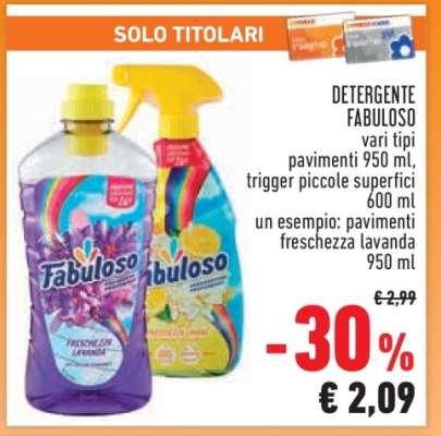 DETERGENTE FABULOSO