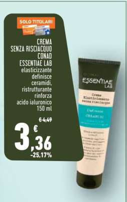 Crema Senza Risciacquo Conad Essentiae Lab