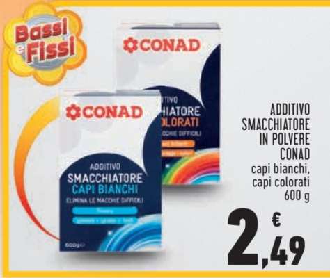 CONAD Additivo Smacchiatore in Polvere