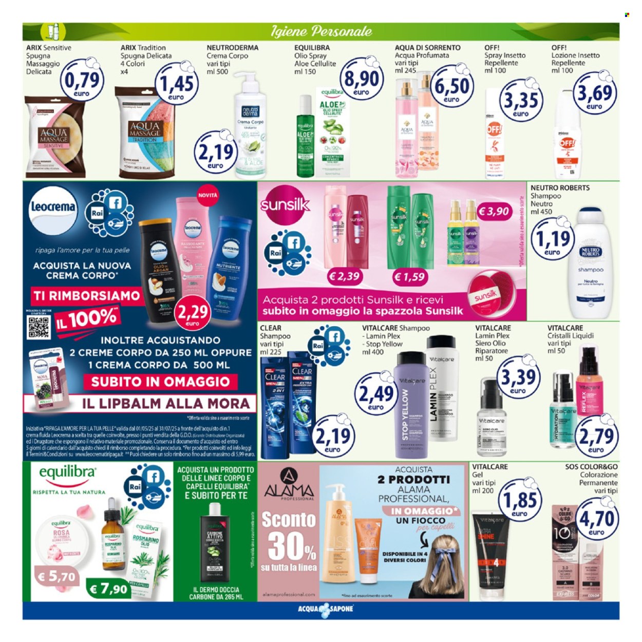 Volantino Acqua & Sapone - 19/5/2025 - 1/6/2025. Pagina 1