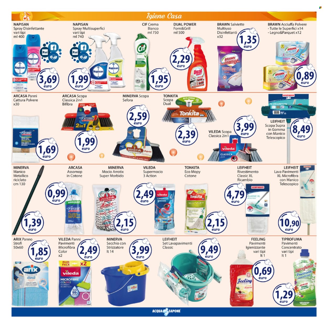 Volantino Acqua & Sapone - 19/5/2025 - 1/6/2025. Pagina 1