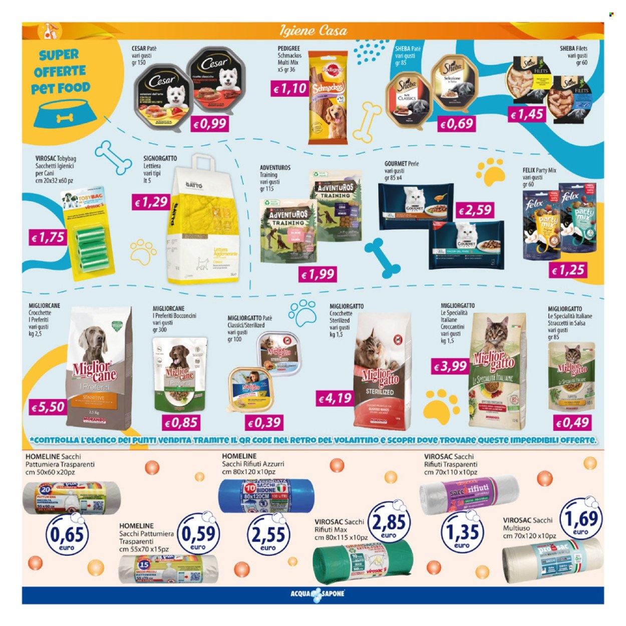 Volantino Acqua & Sapone - 19/5/2025 - 1/6/2025. Pagina 1