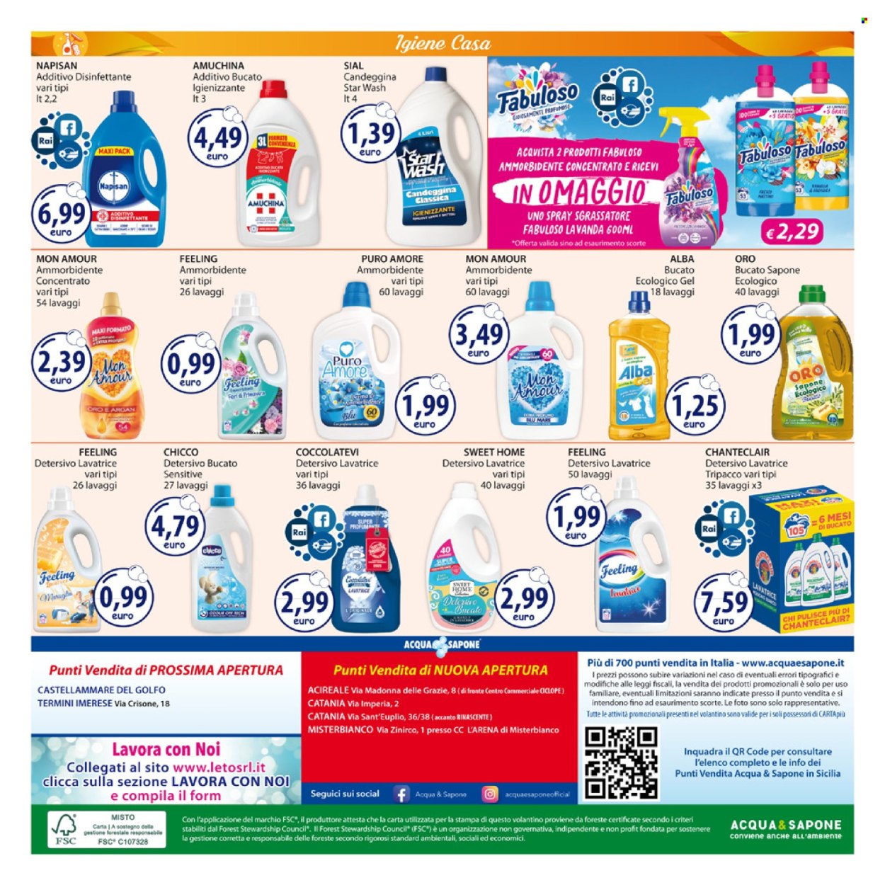 Volantino Acqua & Sapone - 19/5/2025 - 1/6/2025. Pagina 1