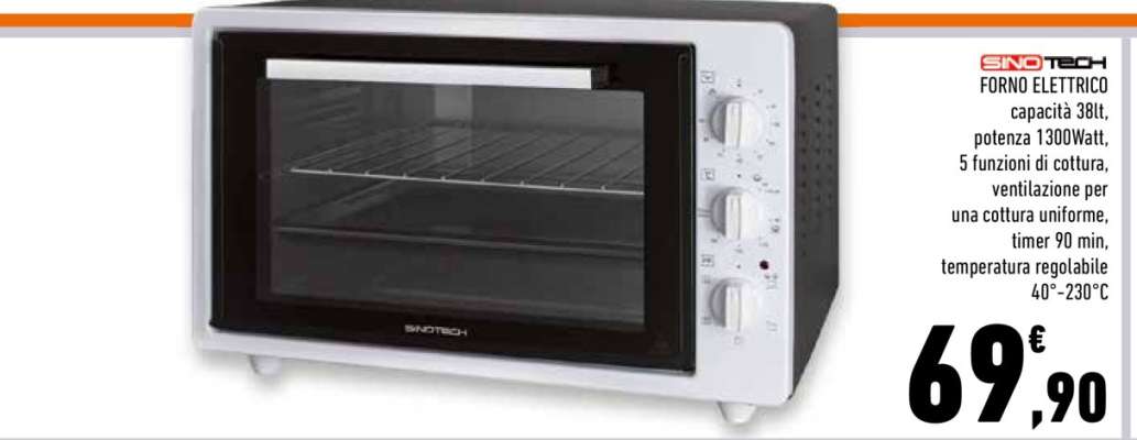 SINOTECH FORNO ELETTRICO