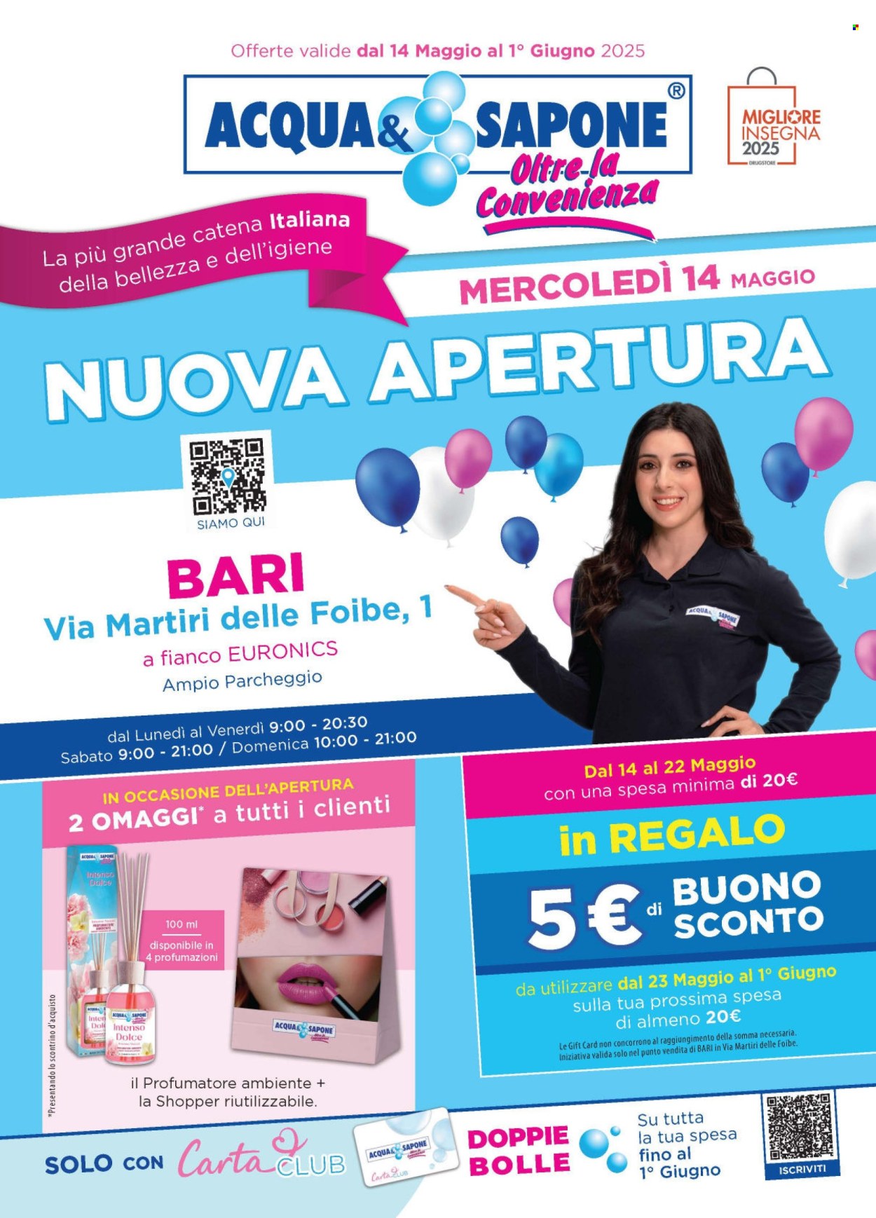 Volantino Acqua & Sapone - 14/5/2025 - 1/6/2025. Pagina 1