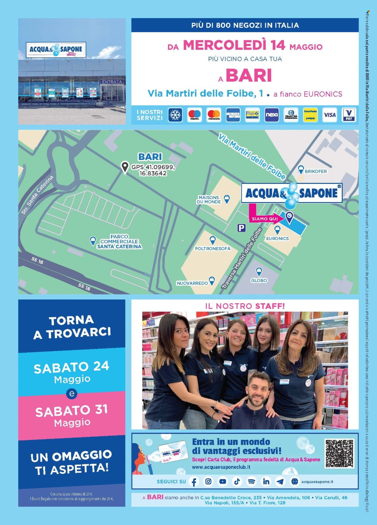 Volantino Acqua & Sapone - 14/5/2025 - 1/6/2025. Pagina 1