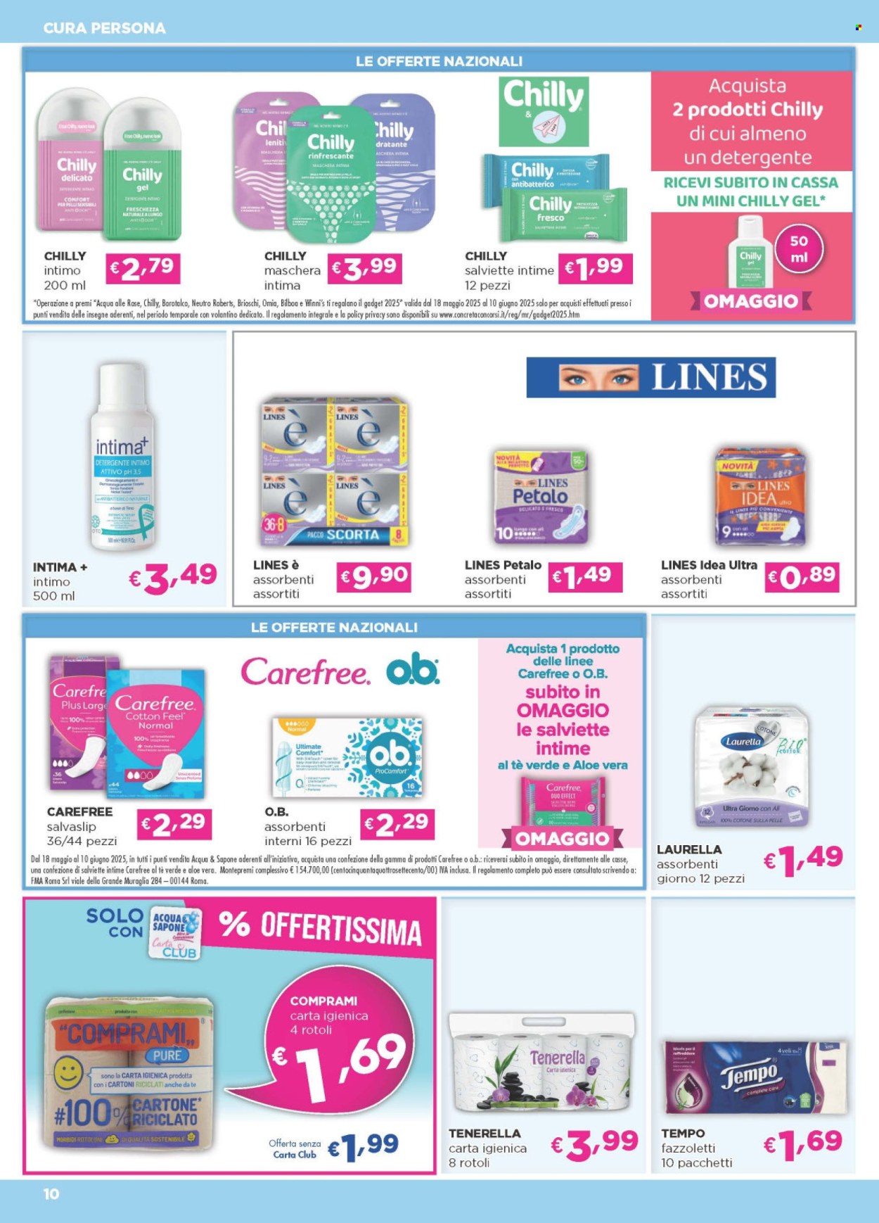 Volantino Acqua & Sapone - 22/5/2025 - 10/6/2025. Pagina 1
