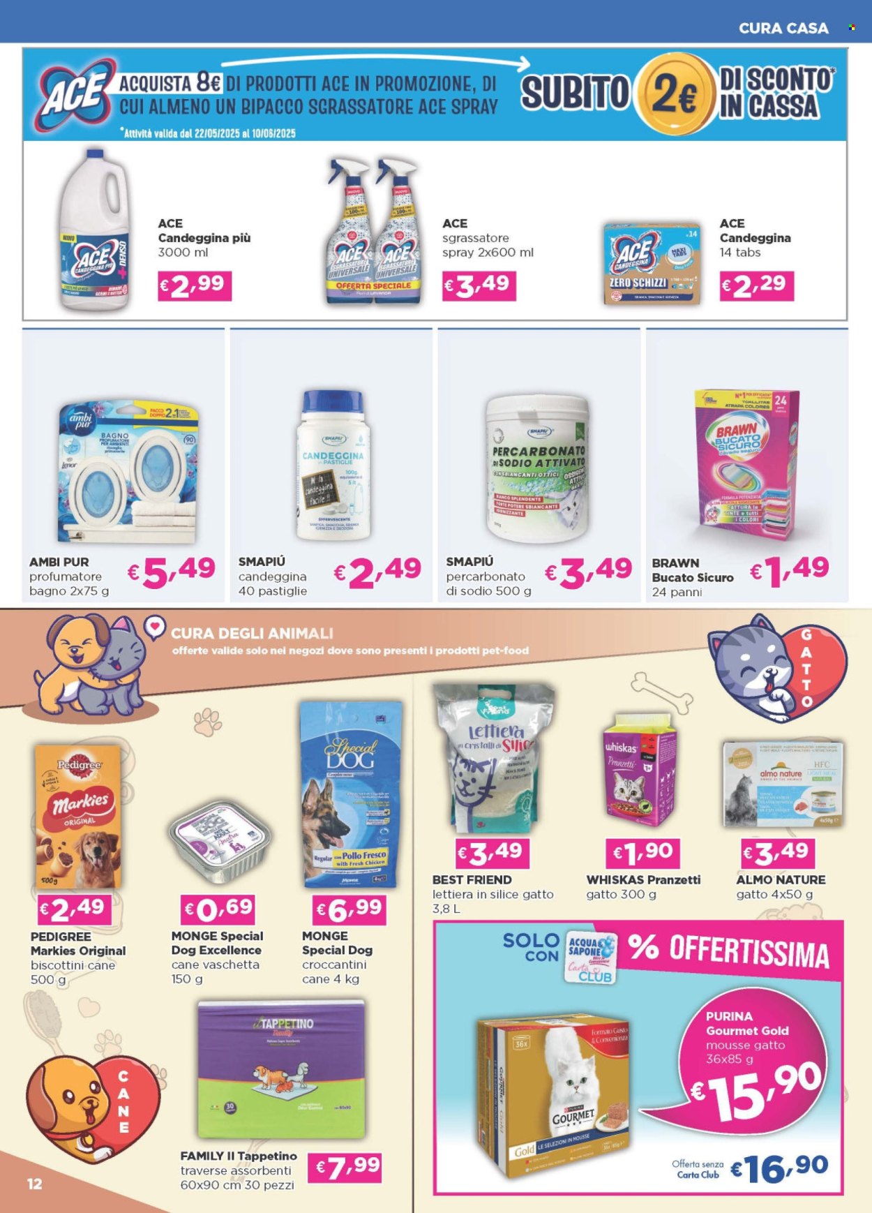 Volantino Acqua & Sapone - 22/5/2025 - 10/6/2025. Pagina 1