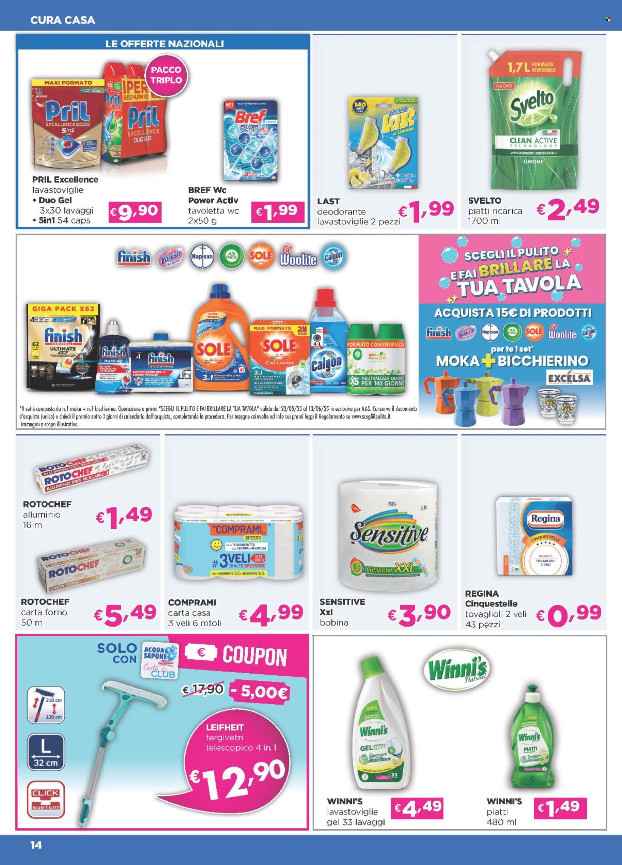 Volantino Acqua & Sapone - 22/5/2025 - 10/6/2025. Pagina 1