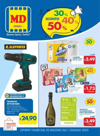 Volantino MD Discount - 20/5/2025 - 1/6/2025.