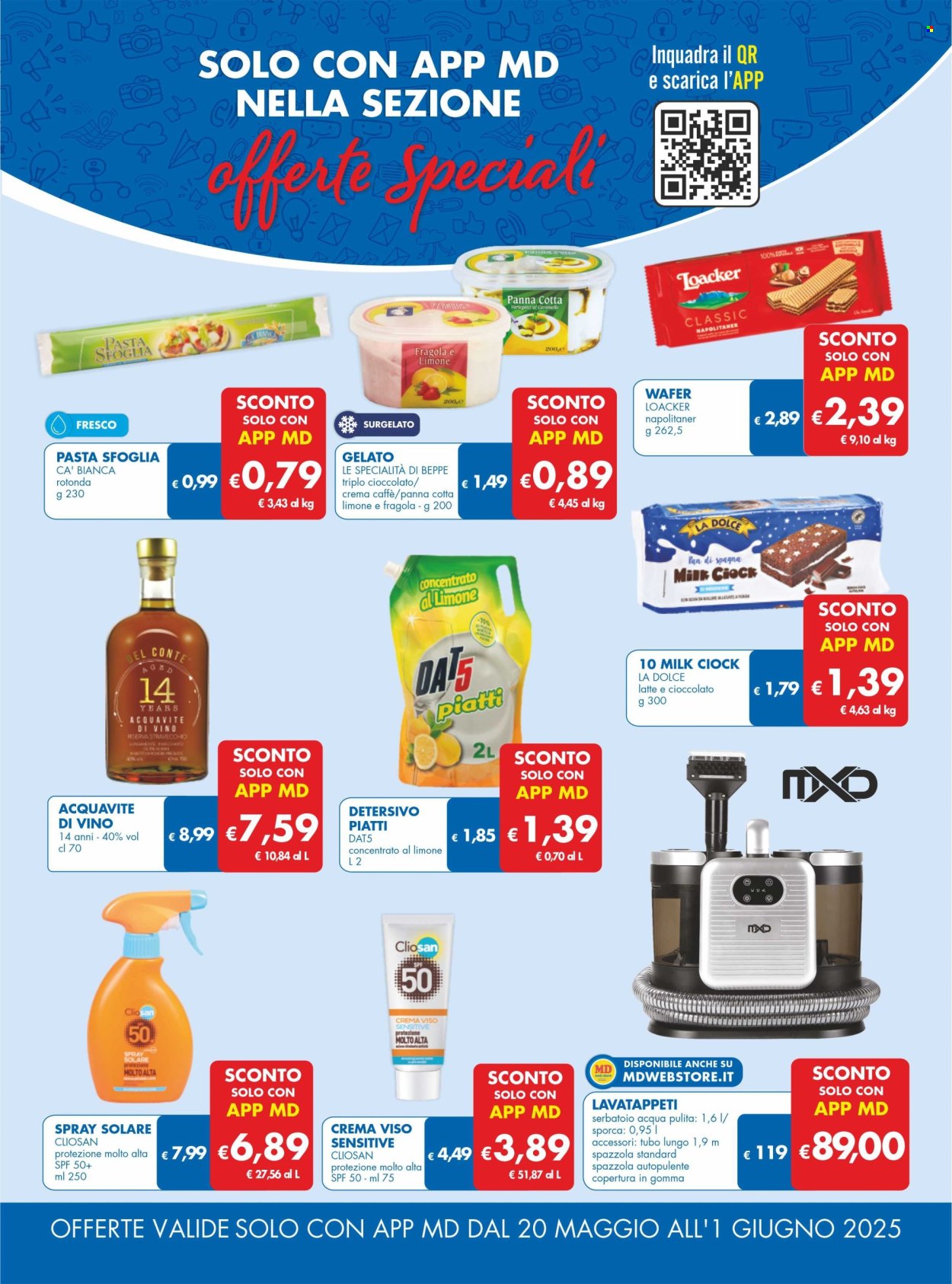 Volantino MD Discount - 20/5/2025 - 1/6/2025. Pagina 1