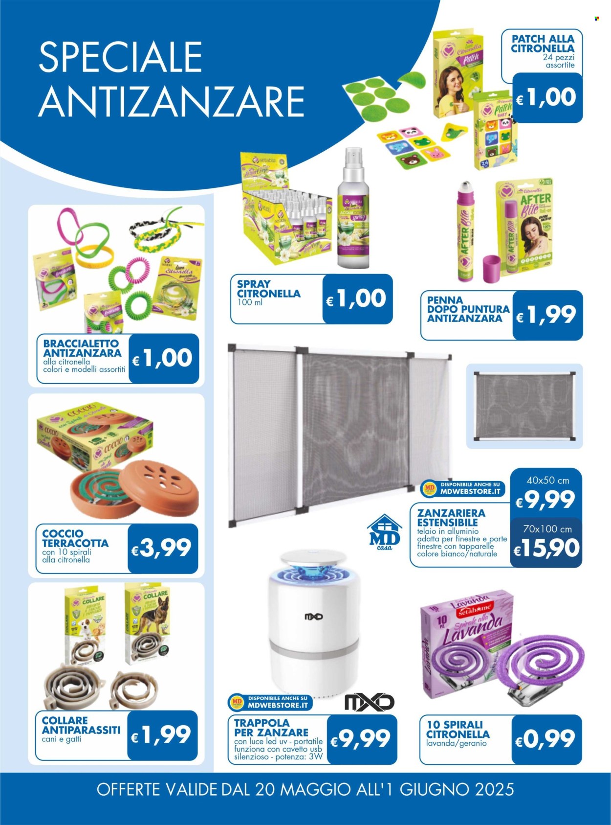 Volantino MD Discount - 20/5/2025 - 1/6/2025. Pagina 1