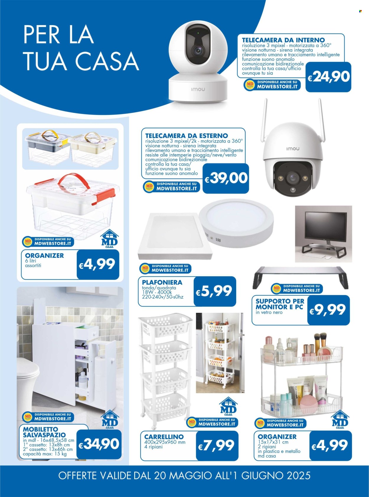 Volantino MD Discount - 20/5/2025 - 1/6/2025. Pagina 1